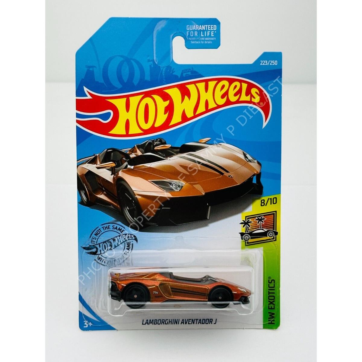 Hot Wheels 2019 Super Treasure Hunt Lamborghini Aventador J Orange