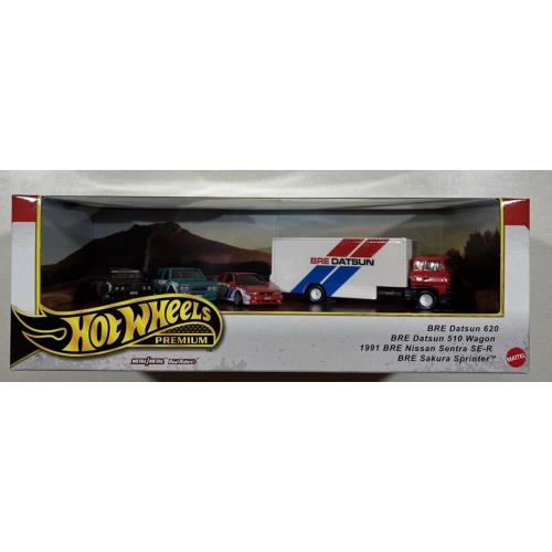 2024 Hot Wheels Premium Diorama Garage Box Set Bre Datsun - Nissan / Datsun