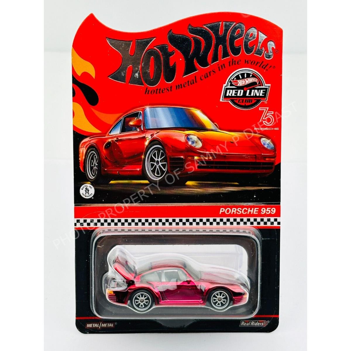 Hot Wheels 2023 Rlc Redline Club Porsche 959 Red