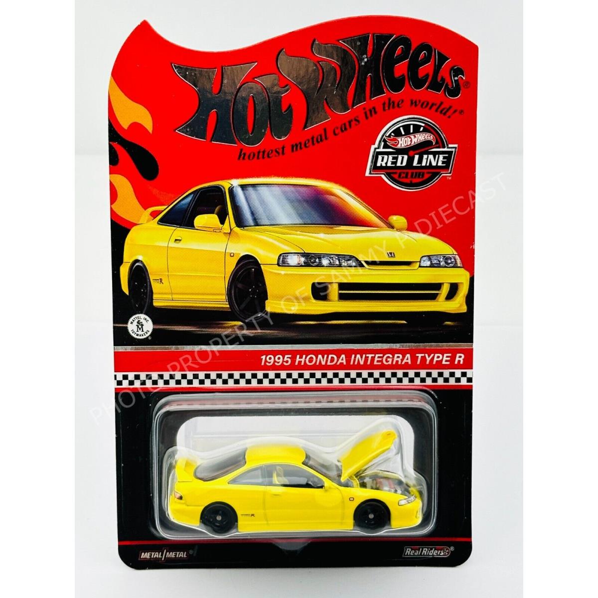 Hot Wheels 2024 Rlc Redline Club 1995 Honda Integra Type R Yellow