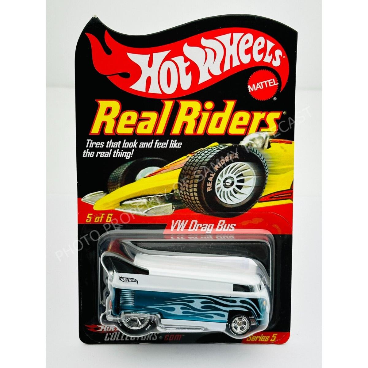 Hot Wheels 2007 Rlc Real Riders Series 5 VW Drag Bus 4743/11000