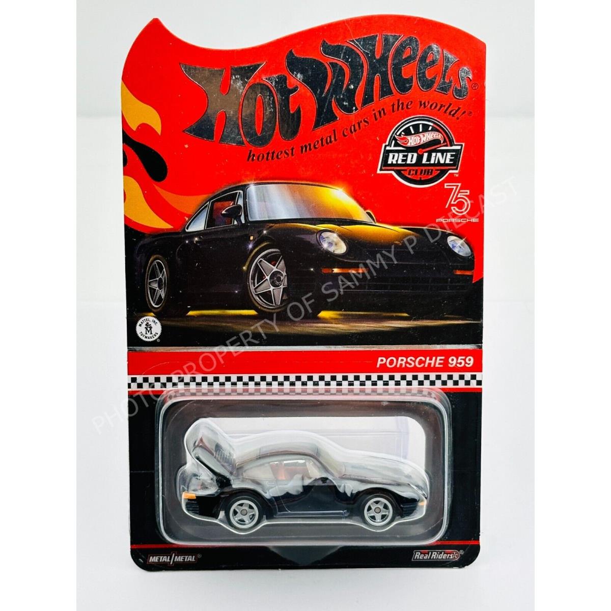 Hot Wheels 2023 Rlc Redline Club Porsche 959 Black