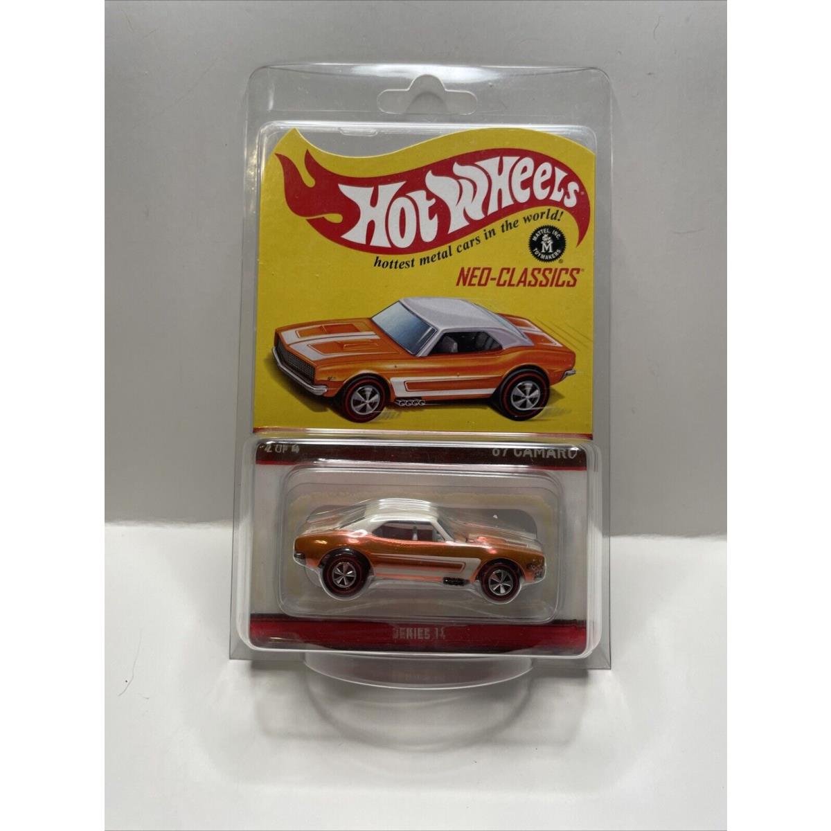 Hot Wheels `67 Camaro Orange 2016 Series 14 Neo-classics Rlc 2683/7500