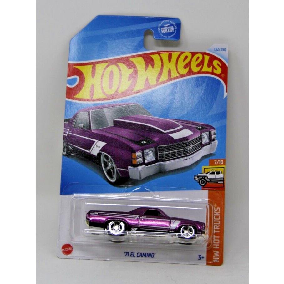 2024 Hot Wheels Super Treasure Hunt `71 EL Camino w Protector Ships Free Sth