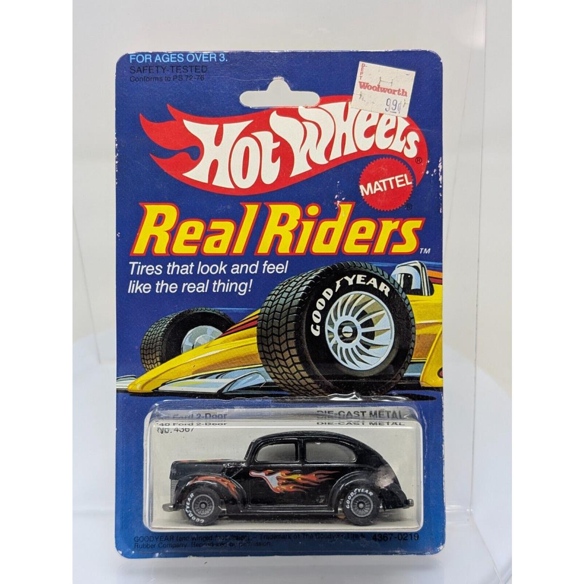 Hot Wheels 4367 Real Riders `40 Ford 2-Door 1982