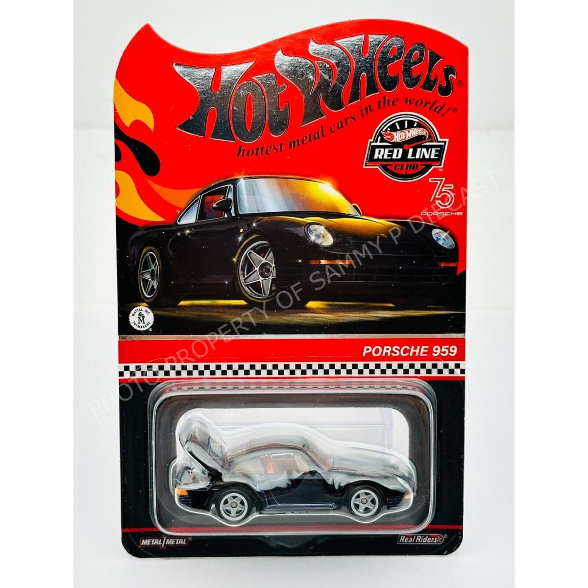 Hot Wheels 2023 Rlc Redline Club Porsche 959 Black