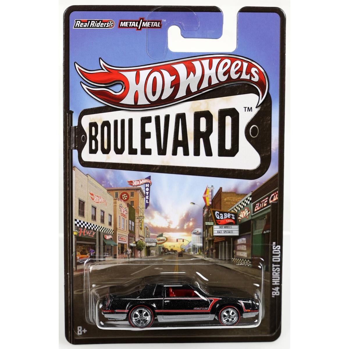 Hot Wheels 1984 Hurst Olds Boulevard Series - X8297 Never Removed From Pack 2012