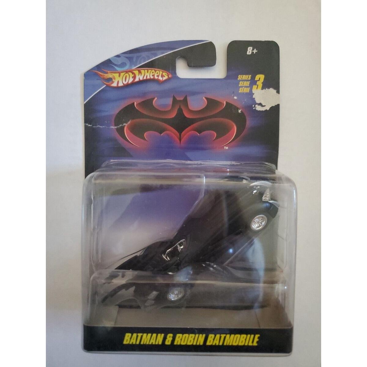 Hot Wheels Batman Series 3 1:50 Batman Robin Batmobile Damaged