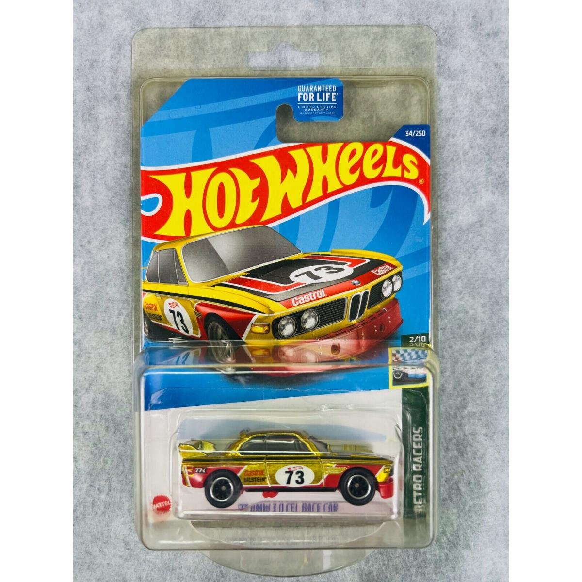 Hot Wheels `73 Bmw 3.0 Csl Race Car Retro Racers Super Treasure Hunt H31