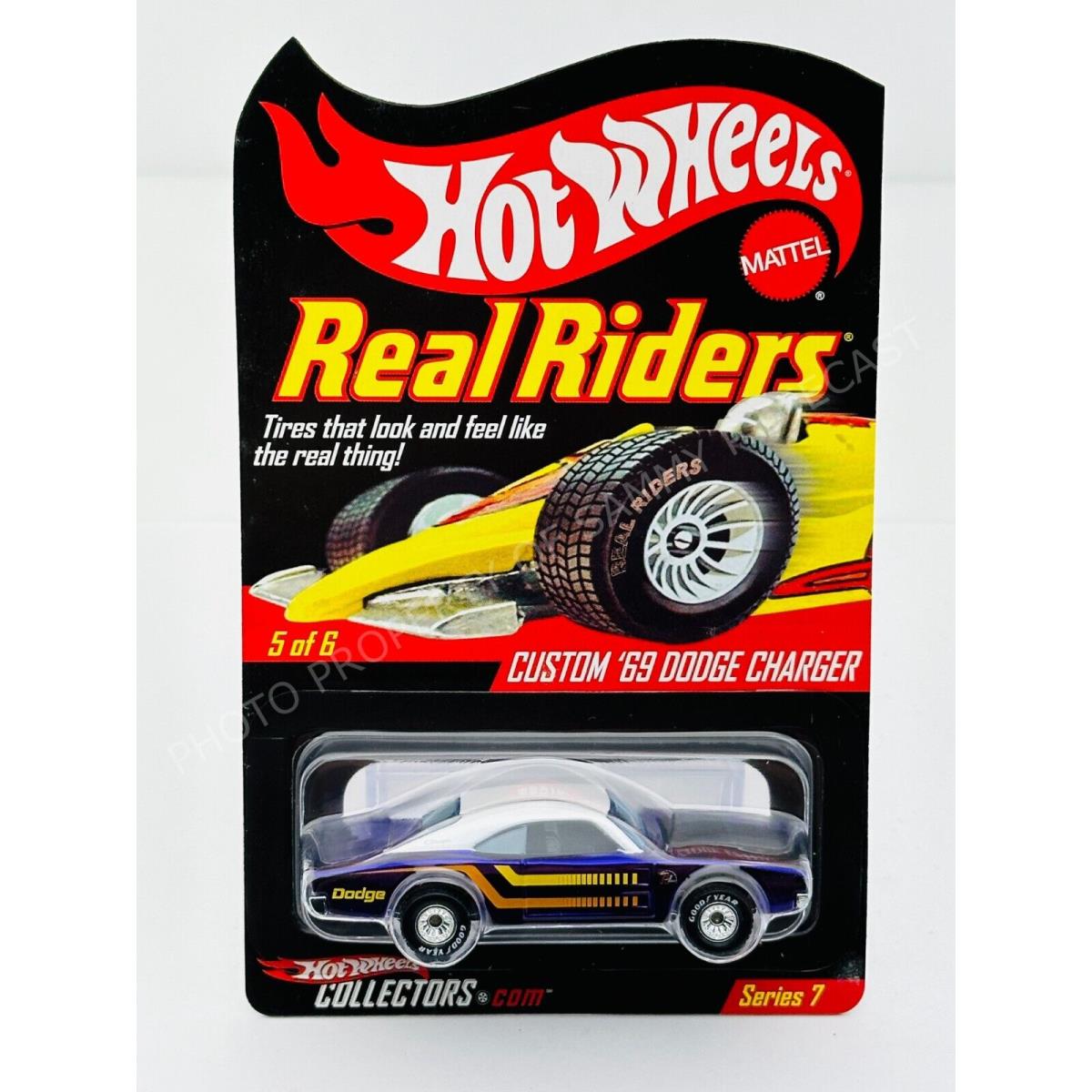 Hot Wheels 2008 Rlc Real Riders Custom 69 Dodge Charger 1297/7500