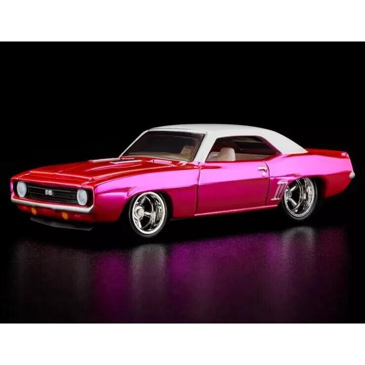 Rlc Hot Wheels Collectors Pink 1969 Chevy Camaro SS Car 2024 - IN Hand