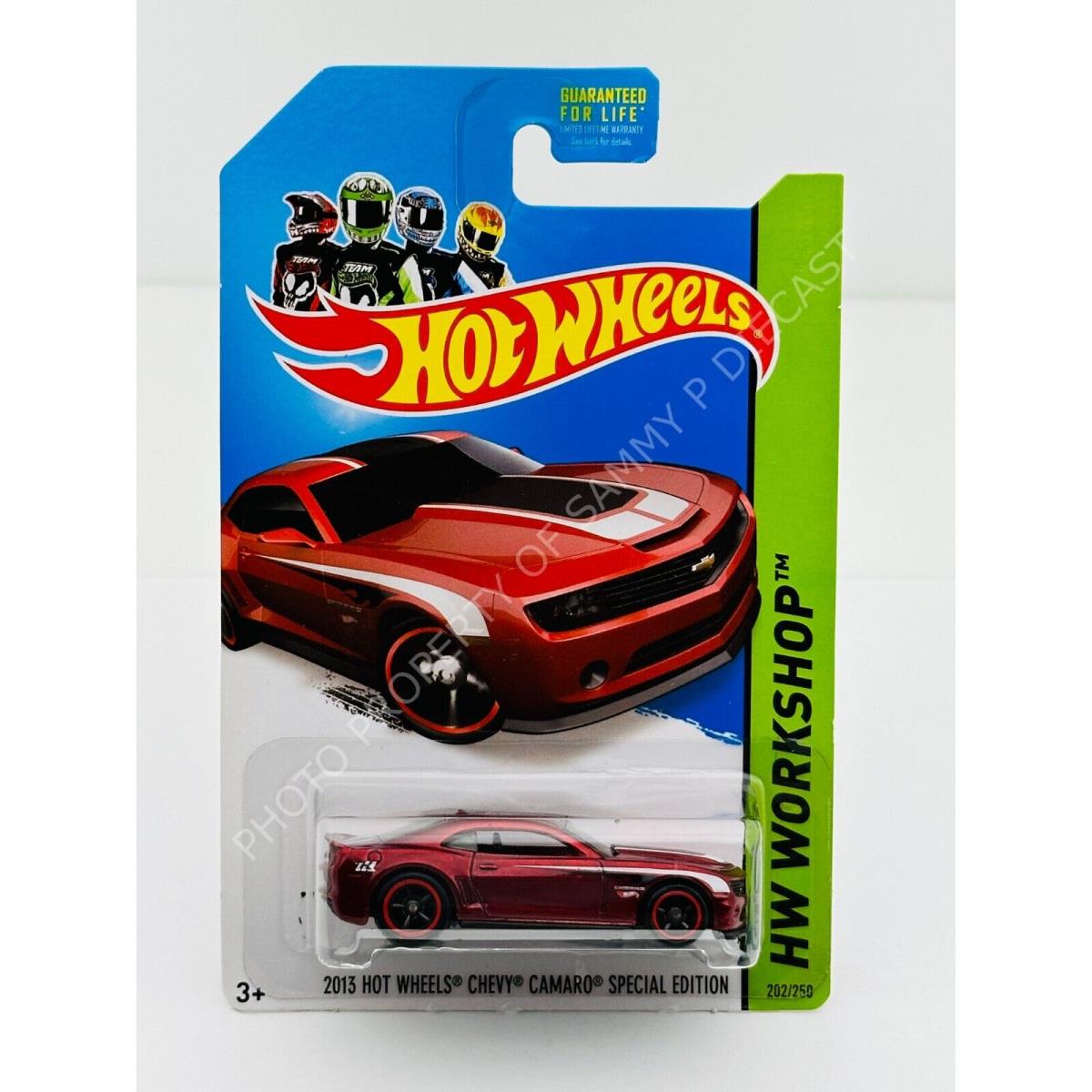 Hot Wheels 2014 Super Treasure Hunt 2013 HW Chevy Camaro Special Edition