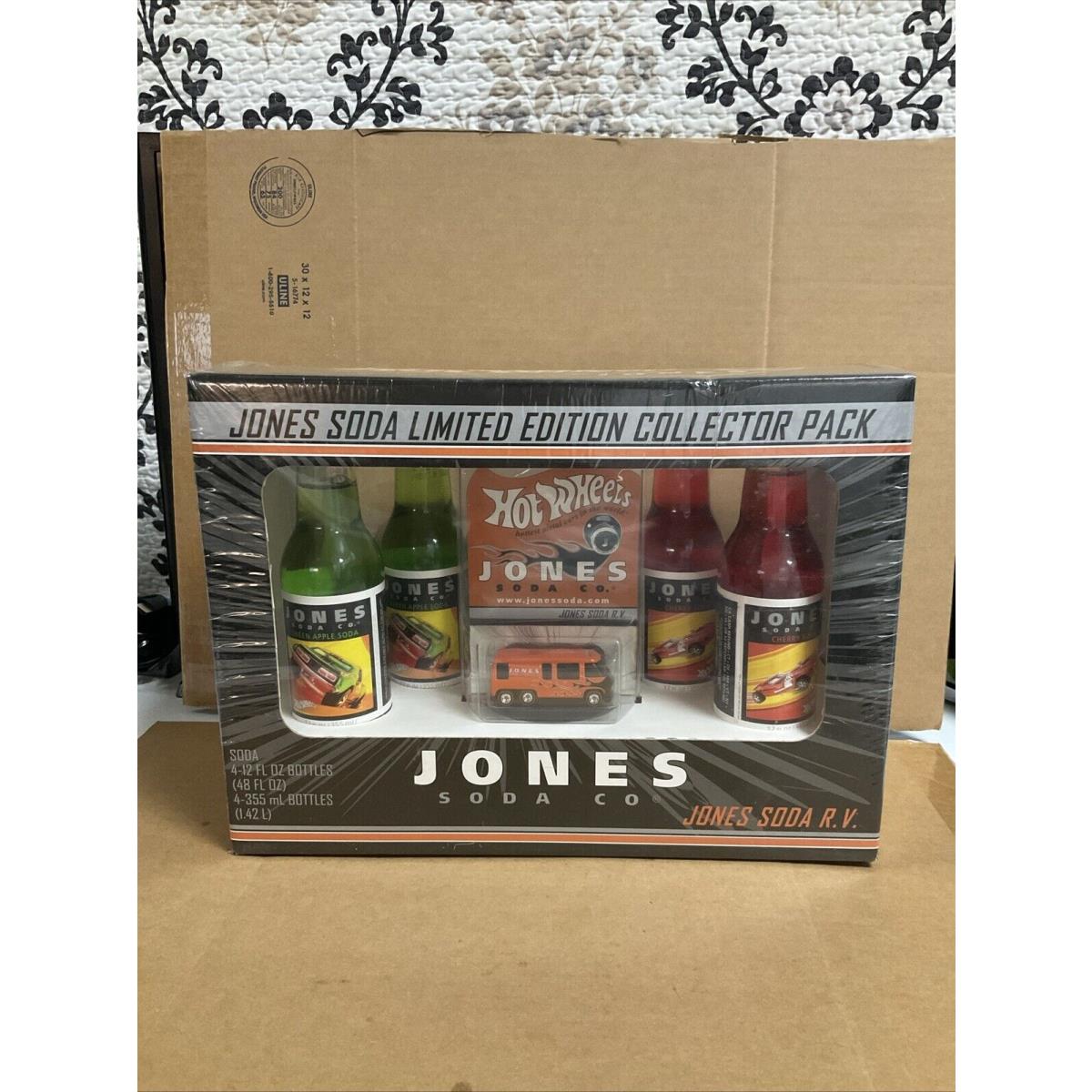 Hot Wheels Jones Soda Collector Pack Limited Edition Gift Box