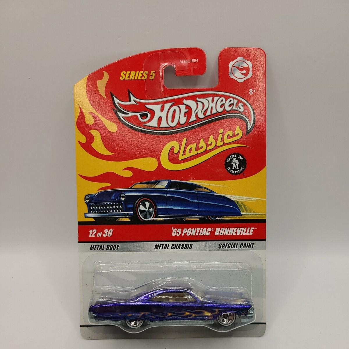 Hot Wheels Classics `65 Pontiac Bonneville Purple