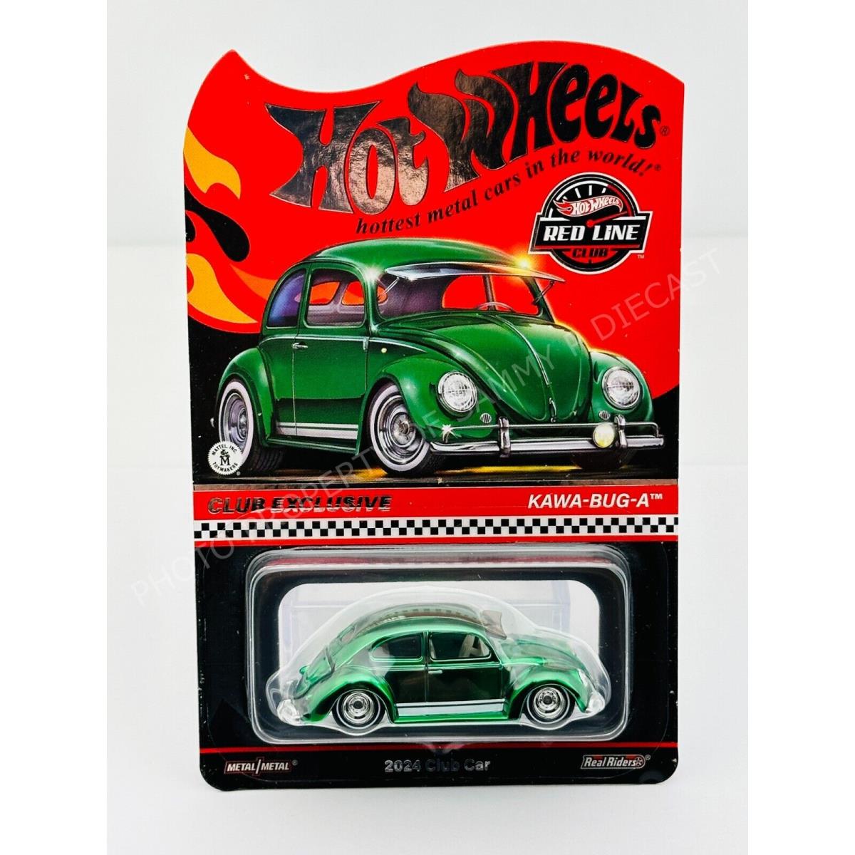 Hot Wheels 2024 Rlc Club Car Exclusive Kawa-bug-a Green