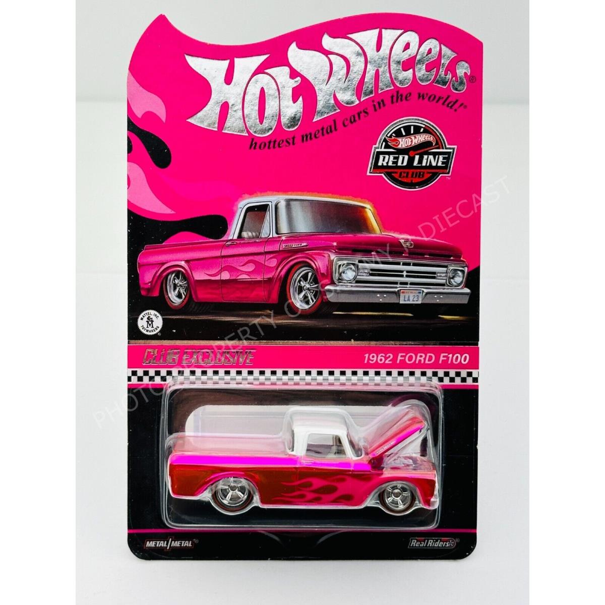 Hot Wheels 2023 Rlc Redline Club 1962 Ford F100 Pink Party