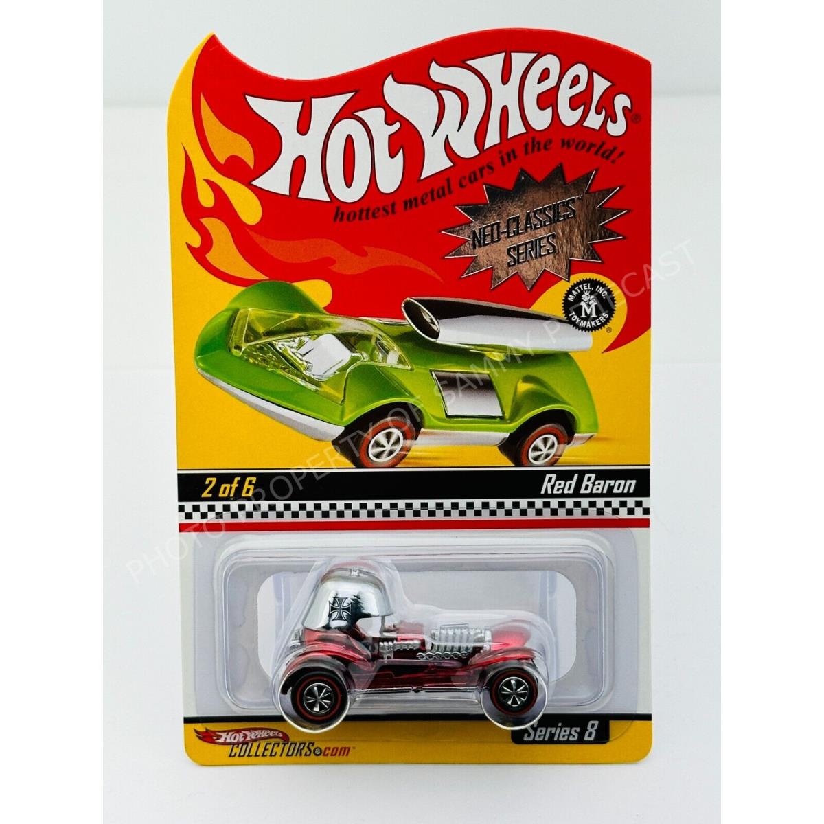 Hot Wheels 2007 Rlc Redline Club Neo Classics Red Baron 2352/7500