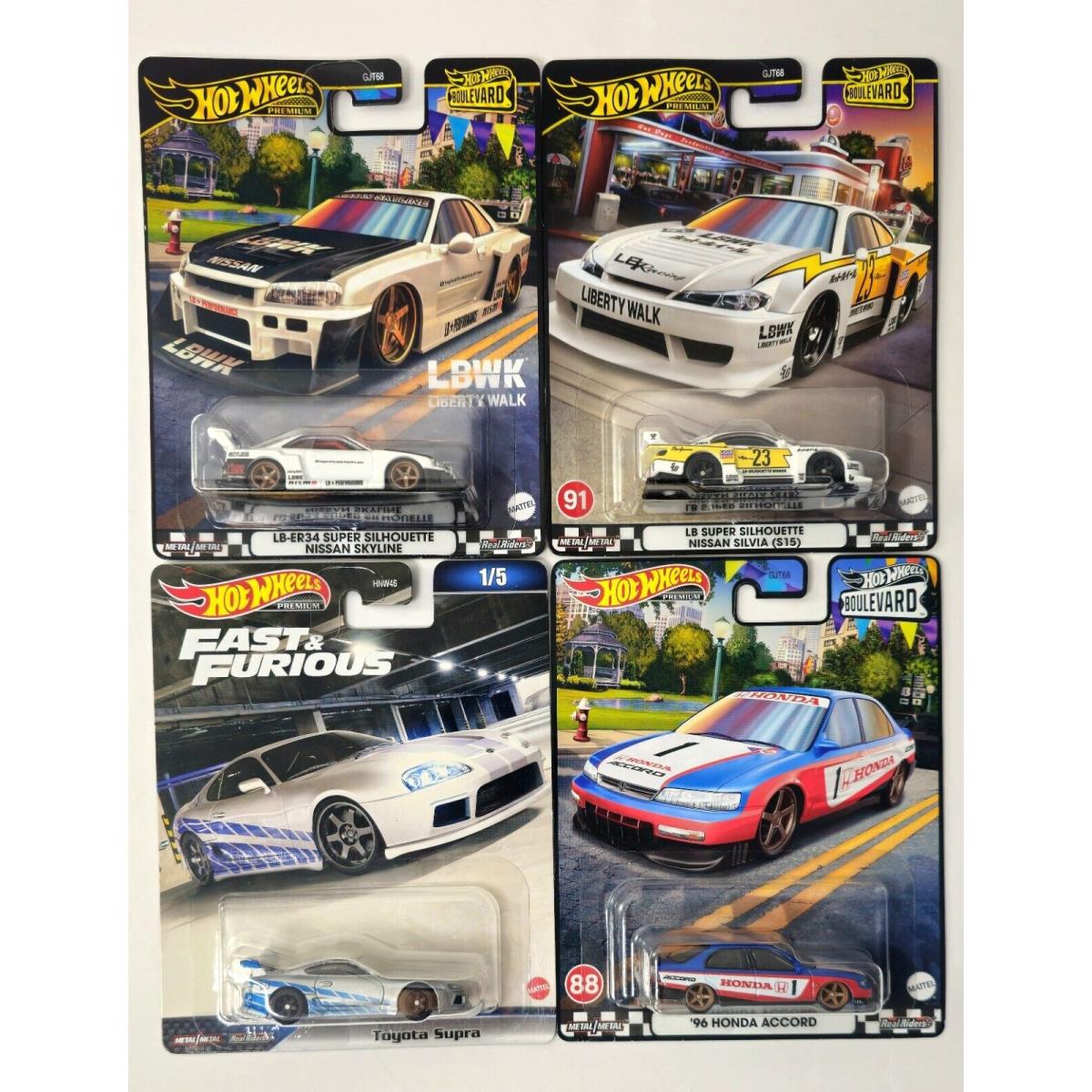 Hot Wheels Boulevard Nissan Skyline Silhouette Gt-r R34 Premium