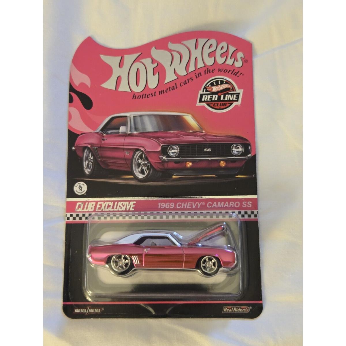 2024 Hot Wheels Collectors Convention Rlc Pink 1969 Chevy Camaro SS