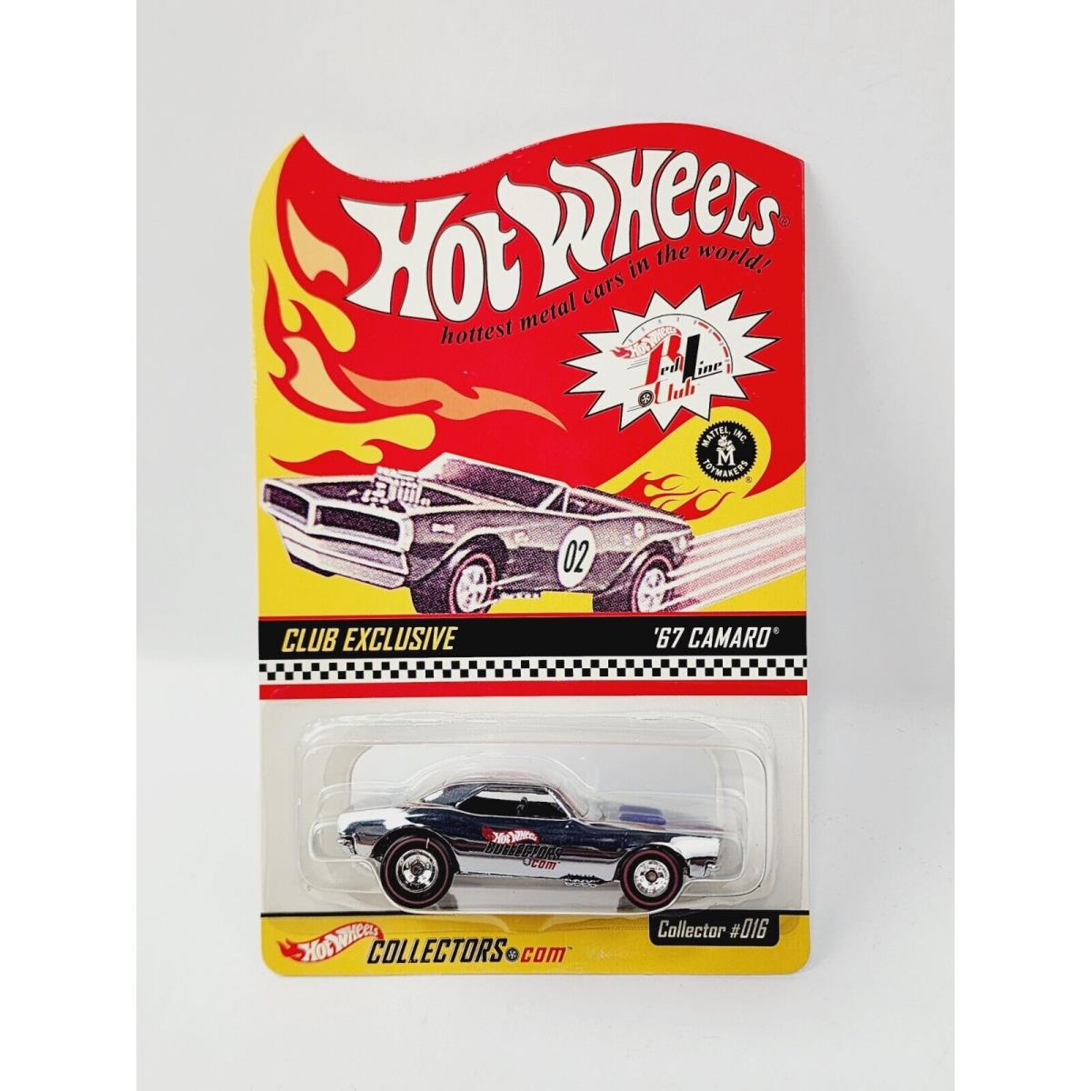 Hot Wheels Rlc Exclusive `67 Camaro Blue Stripe Very Nice JJ200