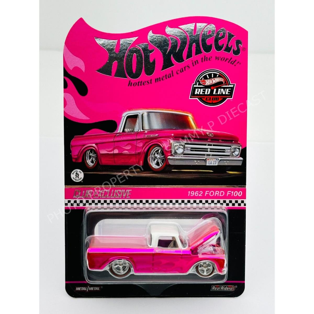 Hot Wheels 2023 Rlc Redline Club 1962 Ford F100 Pink Party