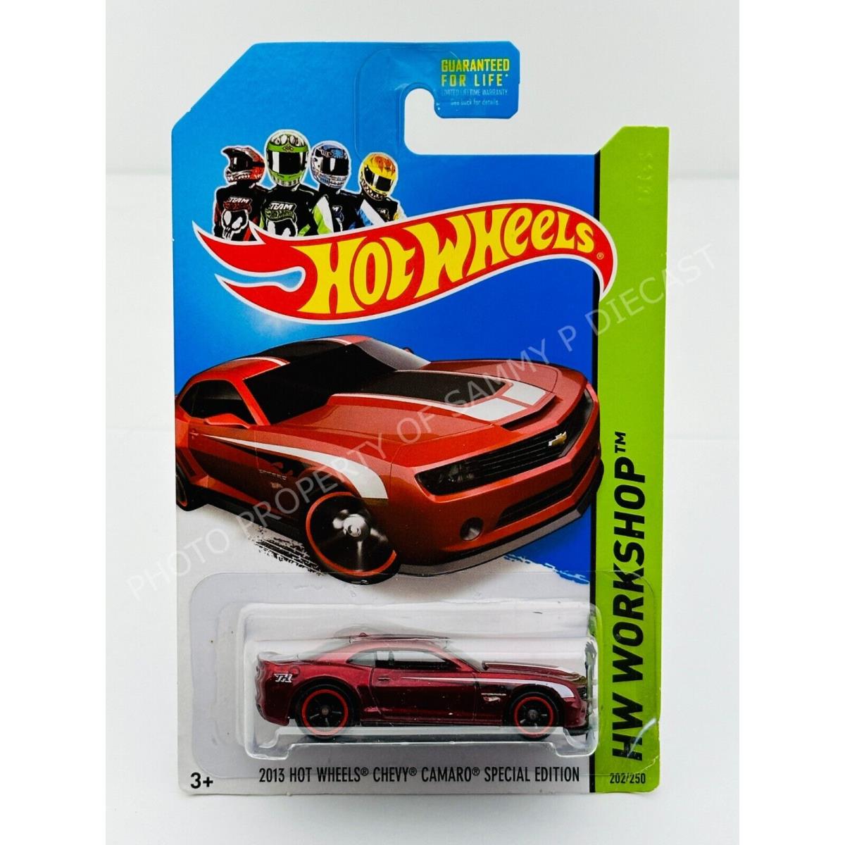 Hot Wheels 2014 Super Treasure Hunt 2013 HW Chevy Camaro Special Edition