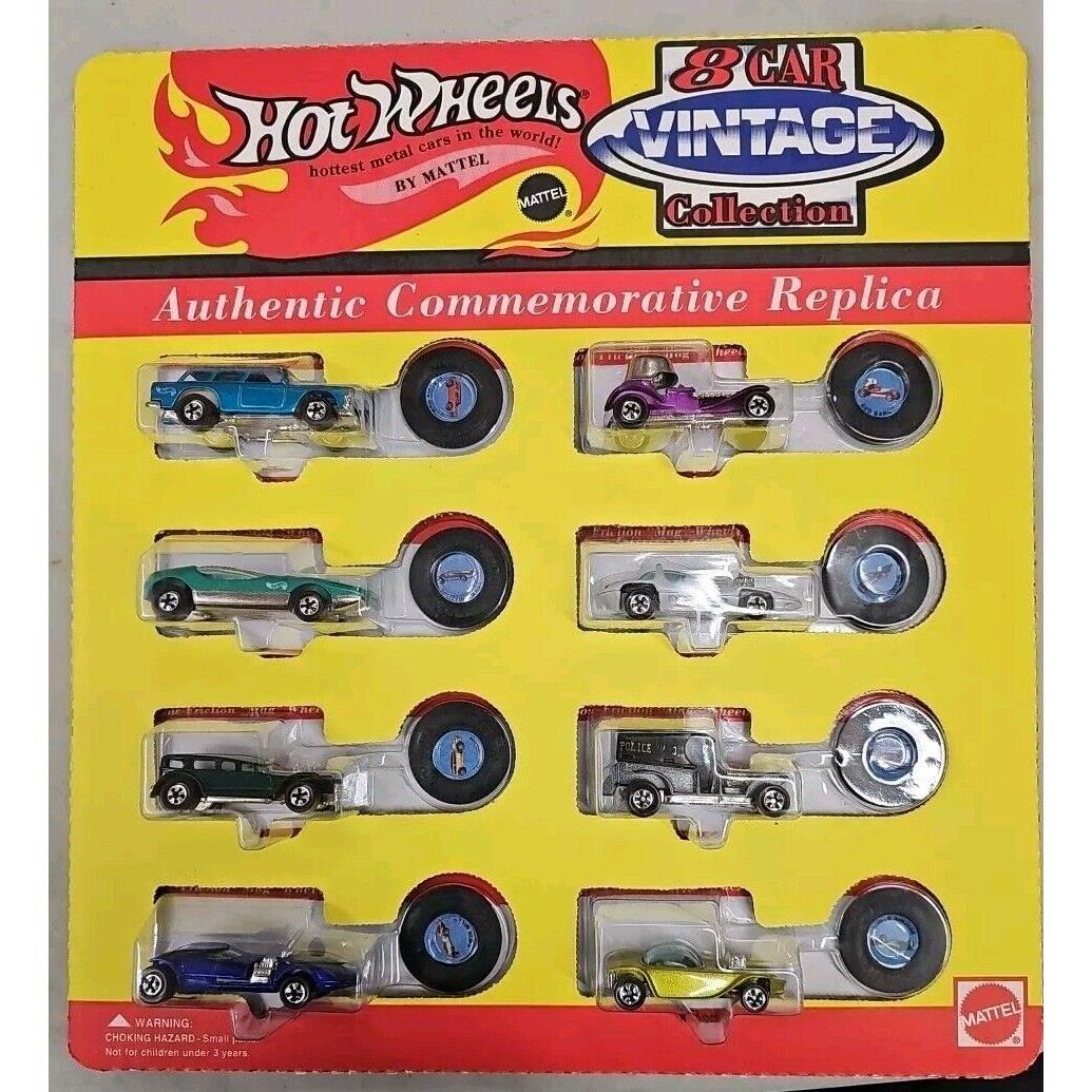 1993 Hot Wheel 8 Car Vintage Collection Commemorative 2A