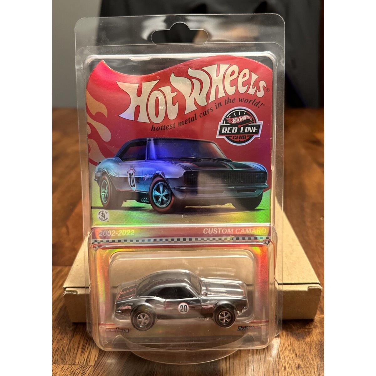 2022 Rlc Exclusive Custom Camaro - Rlc 20th Anniversary Holo Foil Chase Variant