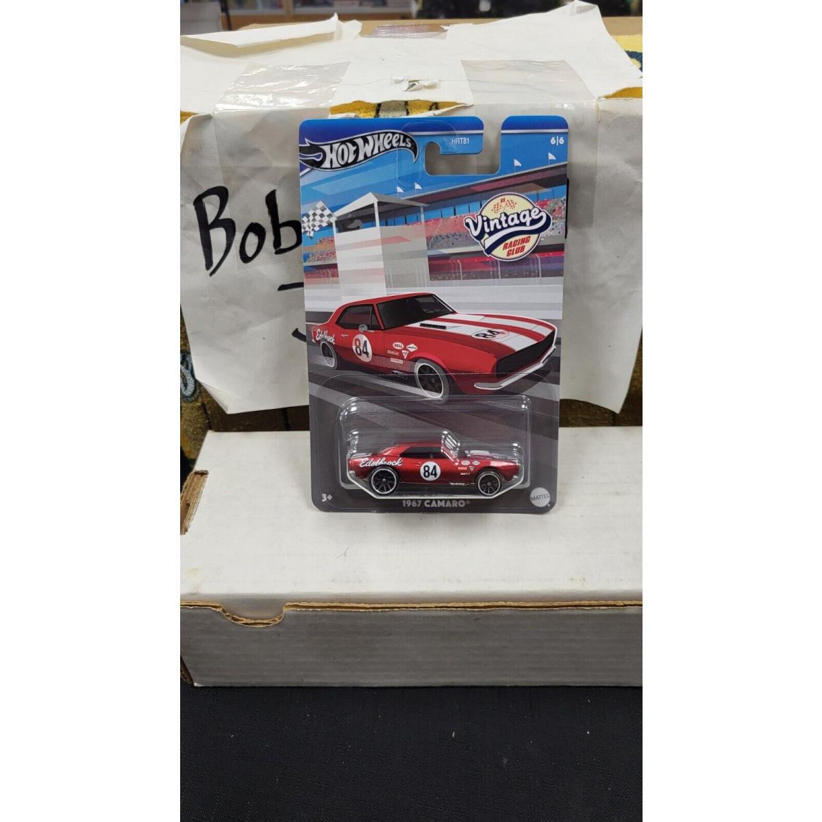 2023 1967 Chevrolet Camaro Chevy Red Vintage Racing Club Hot Wheels 6/6