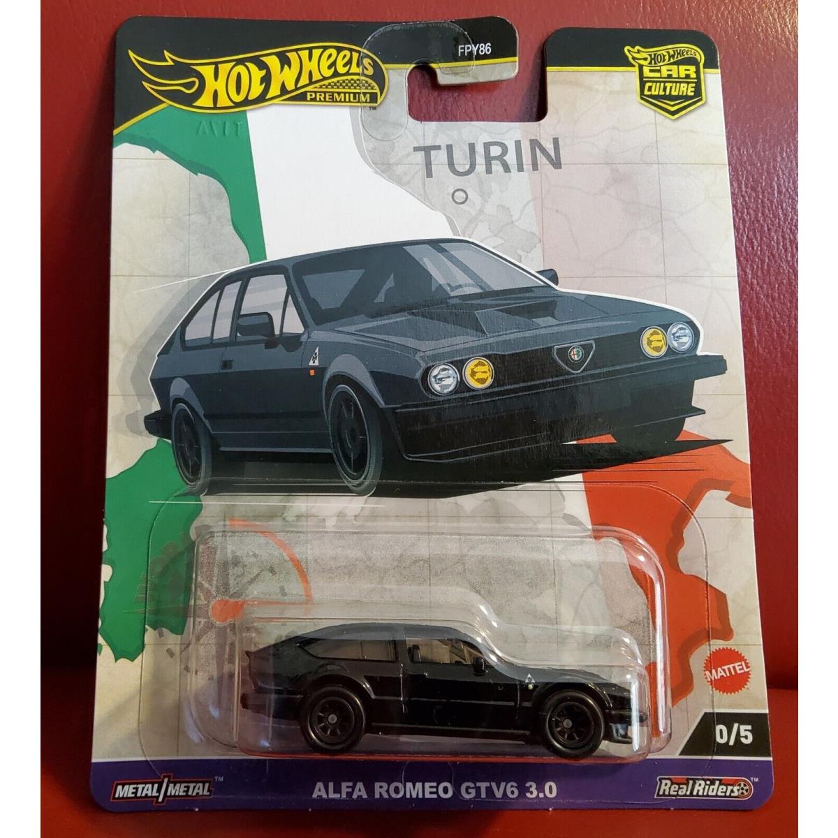 Hot Wheels 2024 Premium Car Culture World Tour Alfa Romeo Chase 0/5 IN Pkge