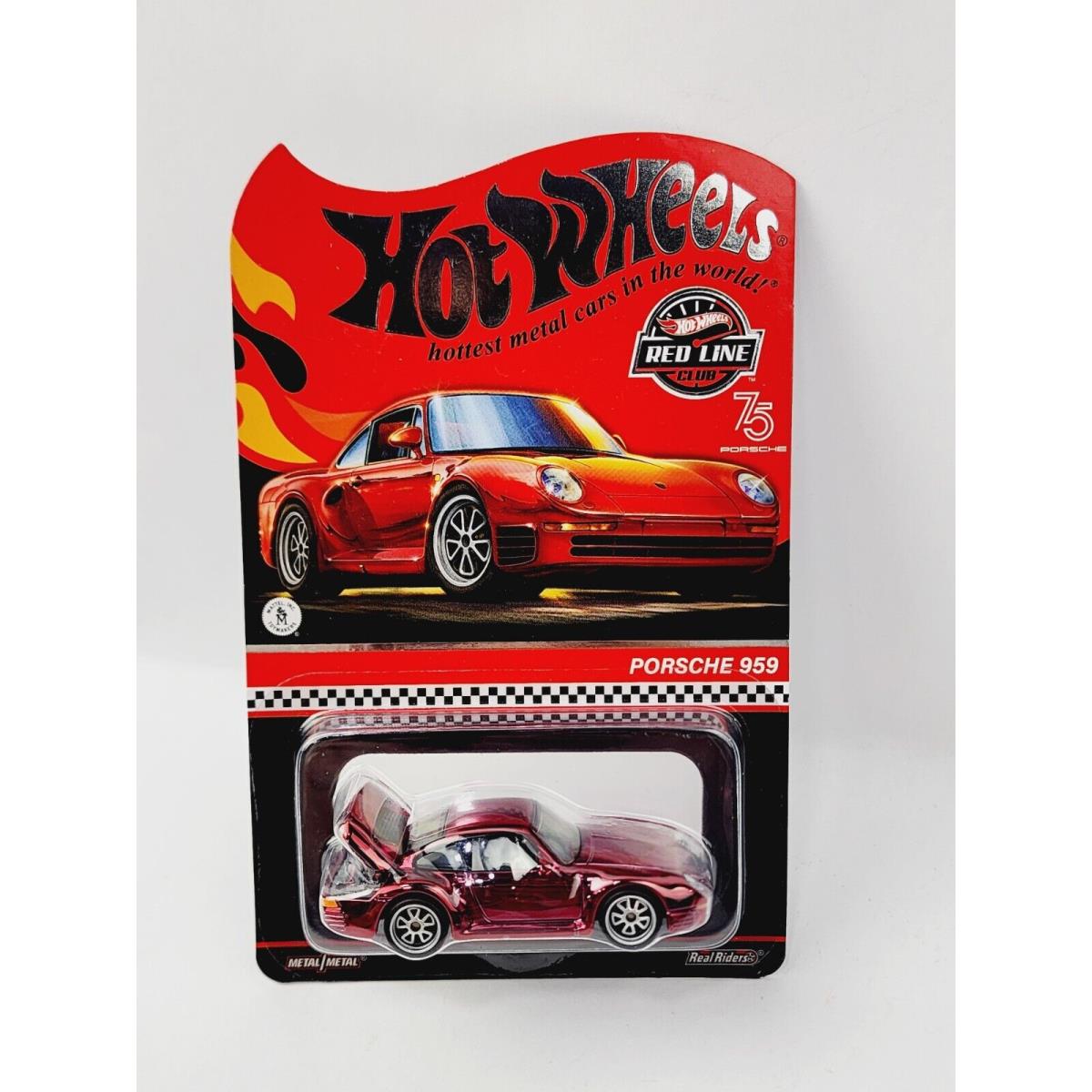 Hot Wheels Rlc Porsche 959 Red Very Nice N918