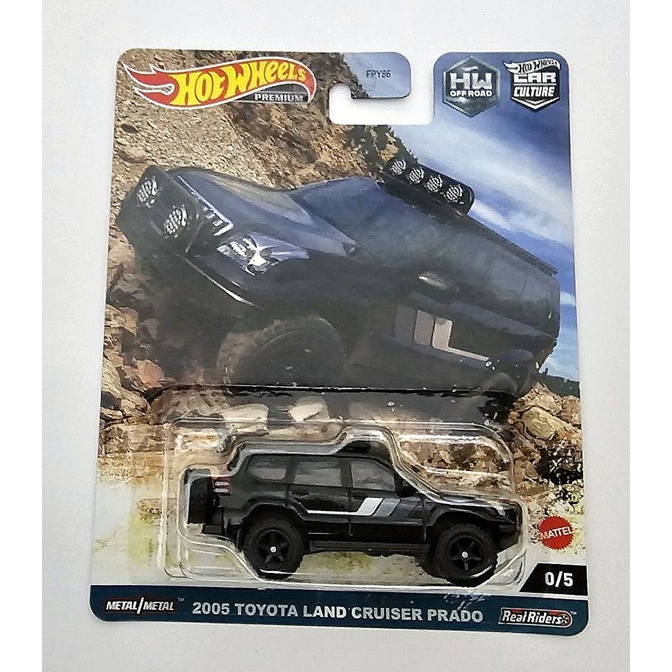 Hot Wheels Premium 2023 Car Culture Off Road 05 Toyota Land Cruiser Prado Chase