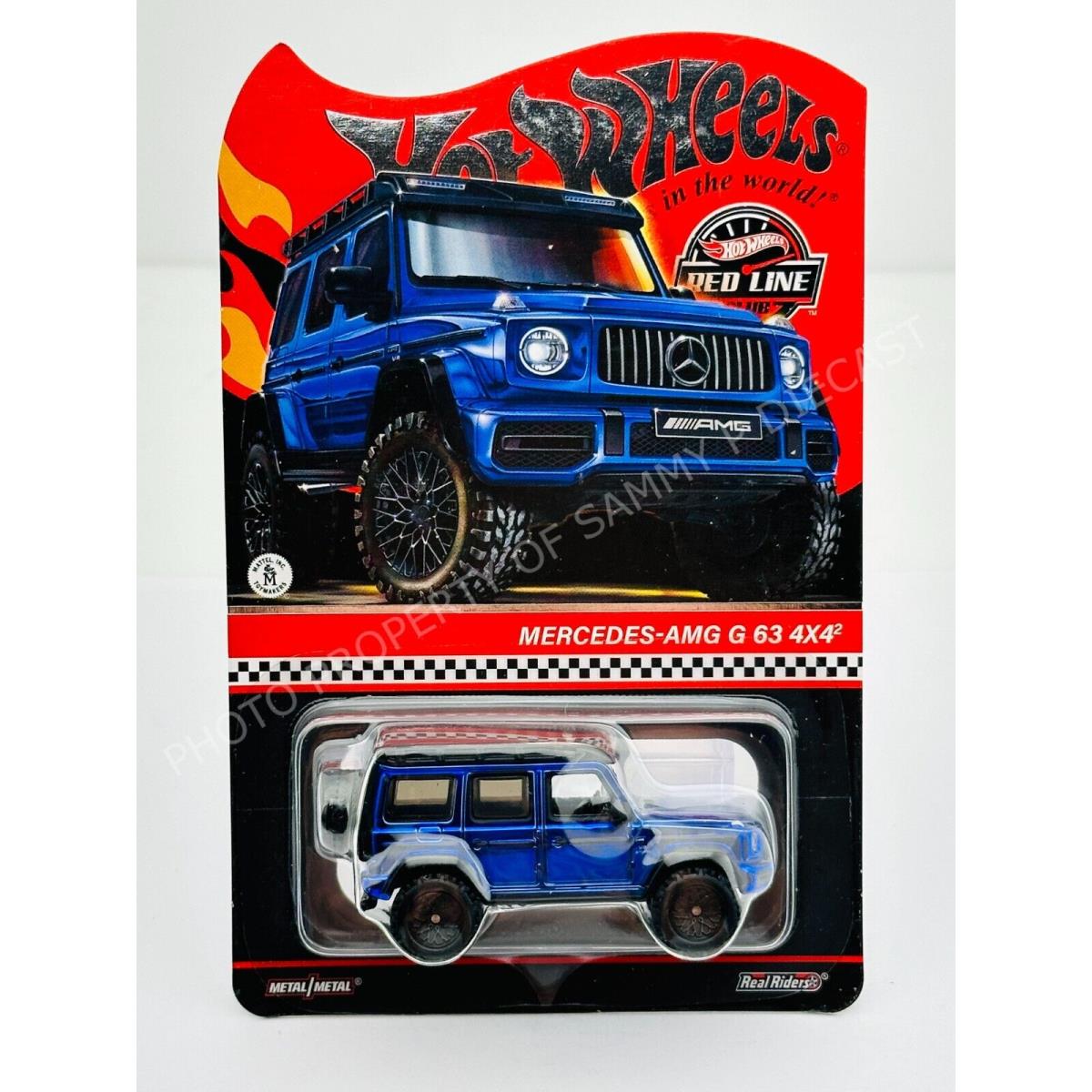 Hot Wheels 2024 Rlc Redline Club Mercedes-amg G63 4x4 5758/30000