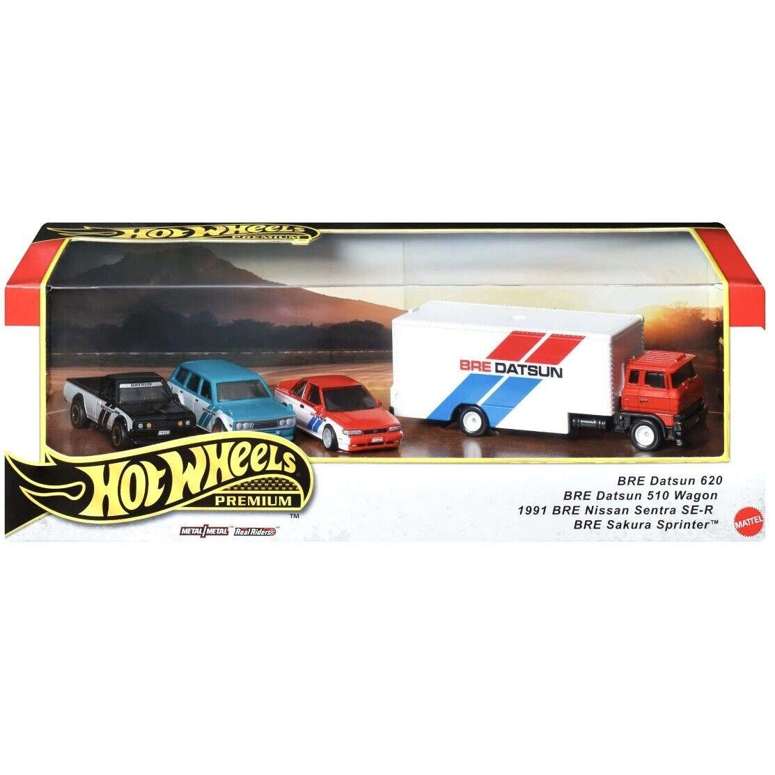 Hot Wheels Premium Nissan Diorama Collector Box Set