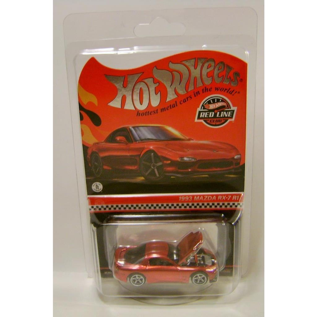 1993 `93 Mazda RX-7 R1 Fast and Furious Red Line Club Car Rlc Hot Wheels 2024