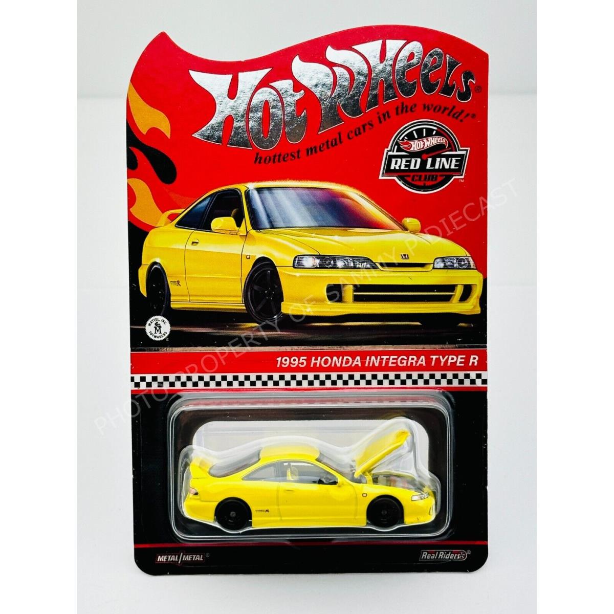 Hot Wheels 2024 Rlc Redline Club 1995 Honda Integra Type R Yellow