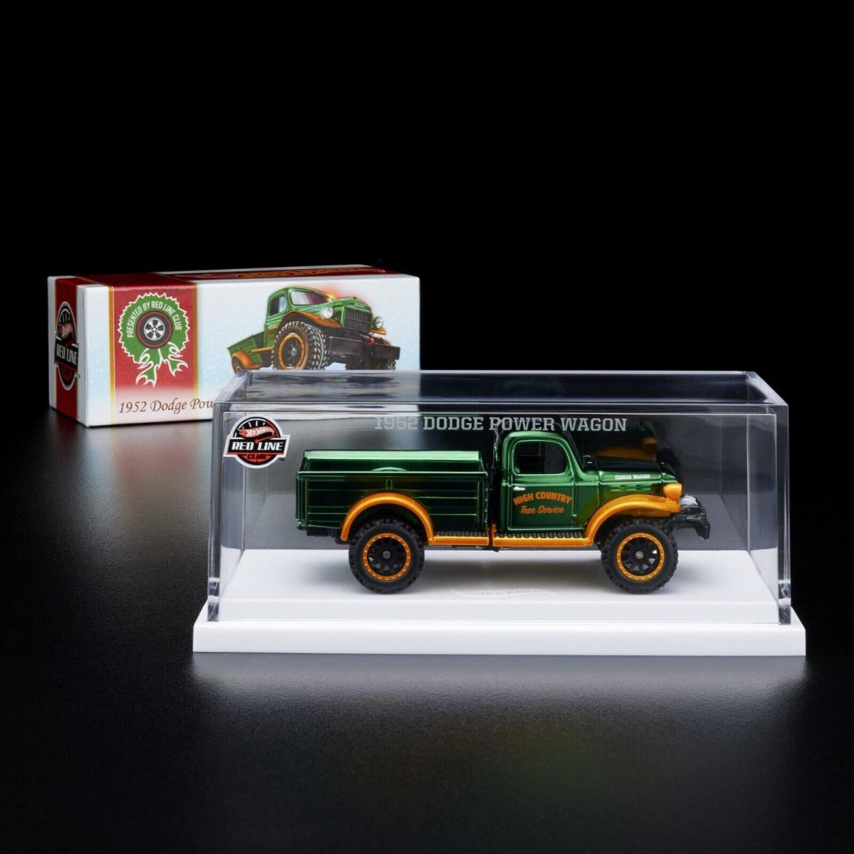 Hot Wheels Rlc 2023 Exclusive Holiday Car - 1952 Dodge Power-wagon