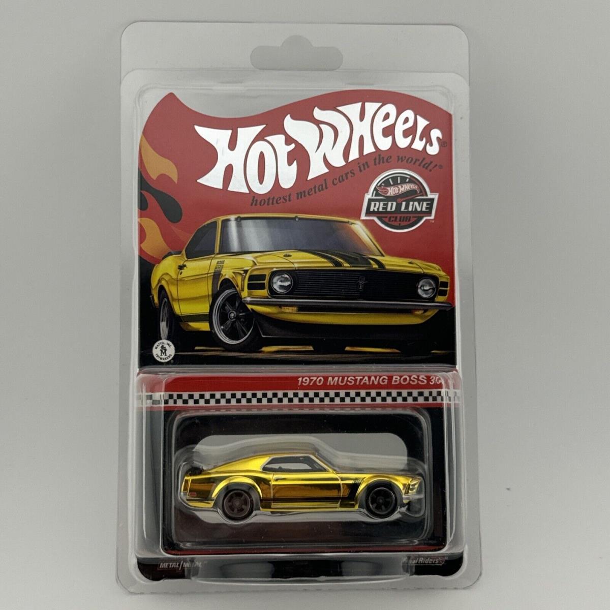 1970 Ford Mustang Boss 302 Hot Wheels Rlc Exclusive 2024 In Hand