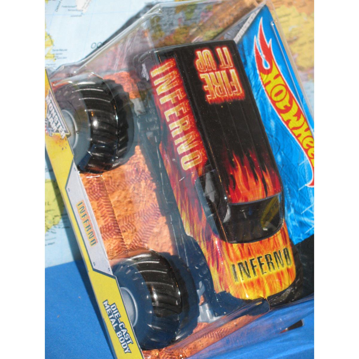 1/24 Hot Wheels Monster Jam Truck Inferno Off-road Die-cast Vhtf