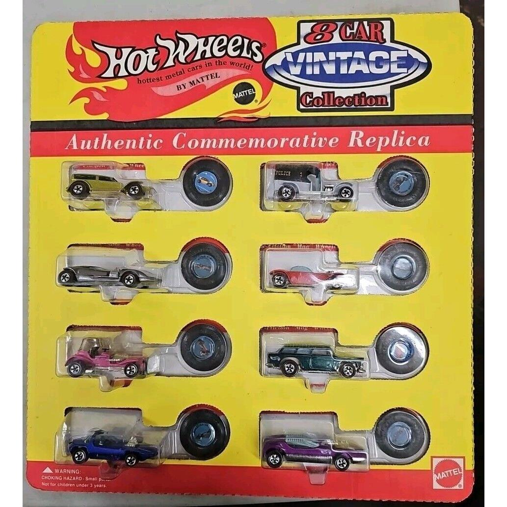 1993 Hot Wheel 8 Car Vintage Collection Commemorative 1A