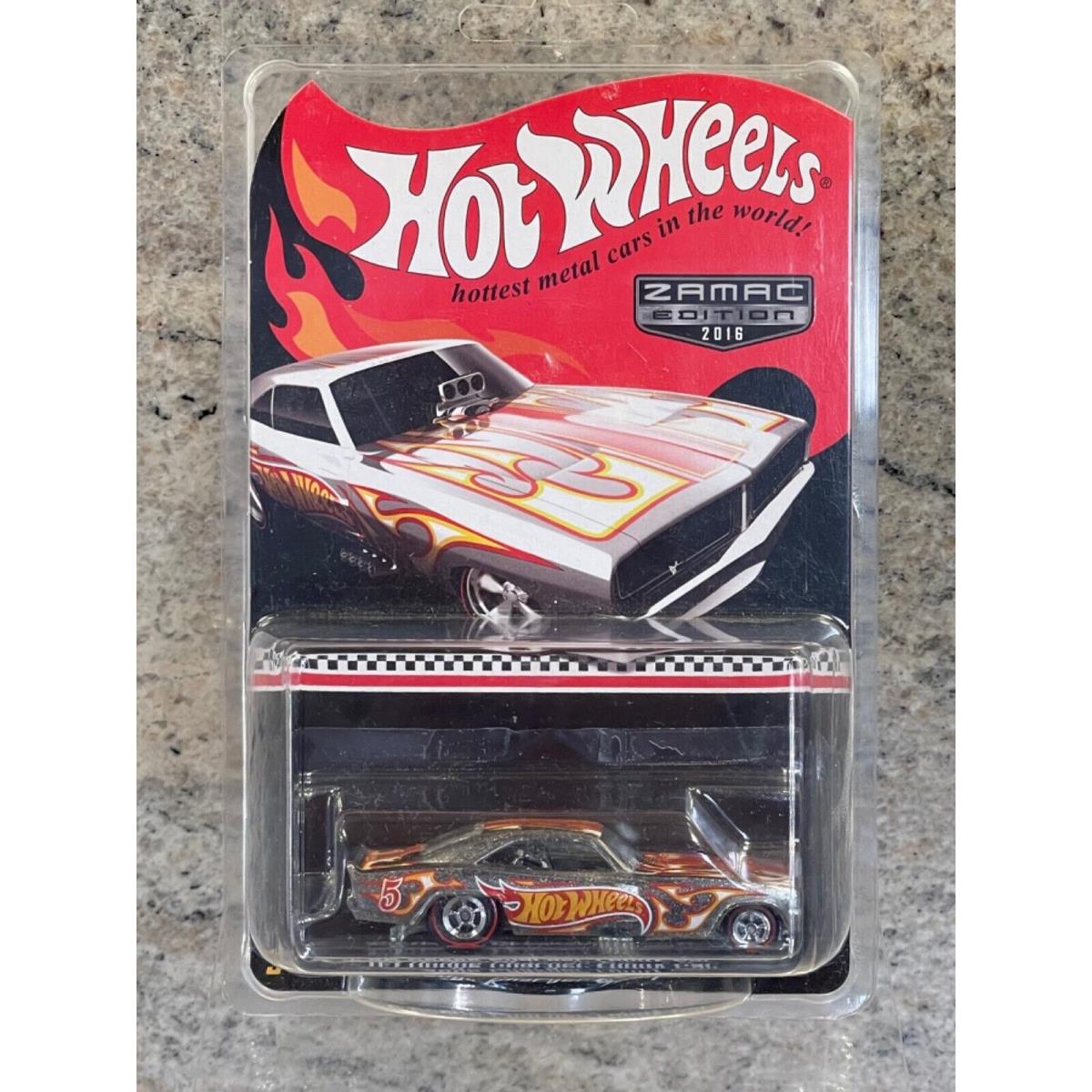 2016 Hot Wheels Red Line Rlc - `69 Dodge Charger Funny Car - Zamac