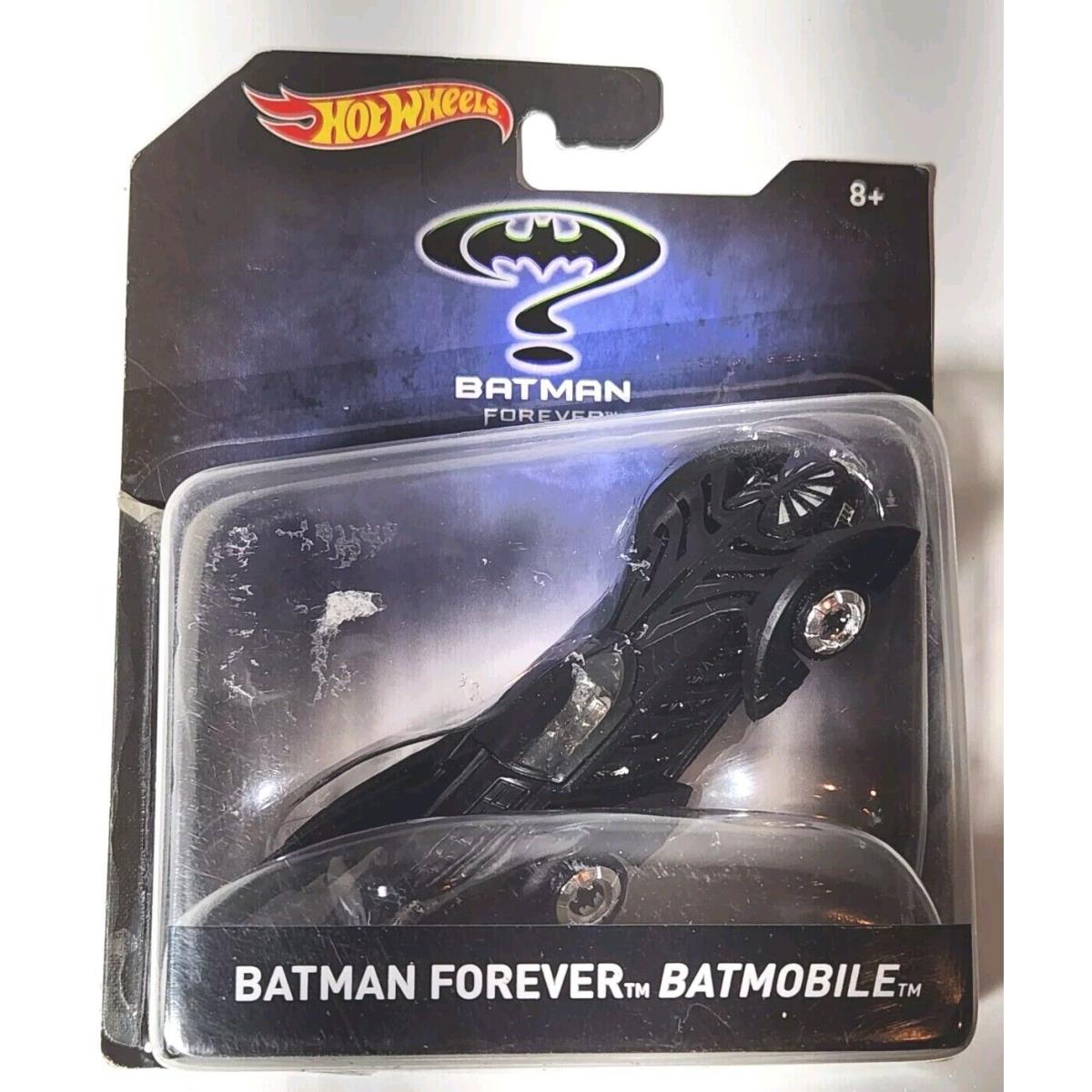 Hot Wheels Batmobile Batman Forever Series DKL29 Nrfp 2015 Black 1:50