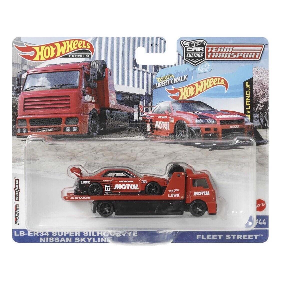 Hot Wheels Transport LB-ER34 Super Silhouette Nissan Skyline Premium 44 2022