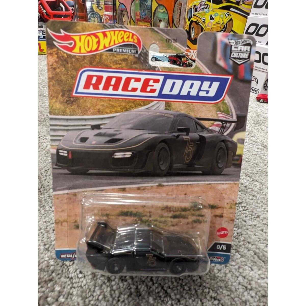 Hot Wheels Race Day Porsche 935 Chase 0/5 Moc w/ Protecto Pak