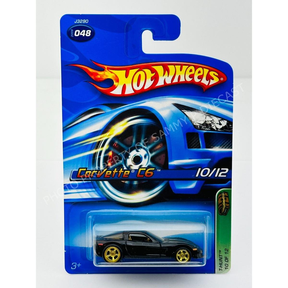 Hot Wheels 2006 Super Treasure Hunt Corvette C6 Black