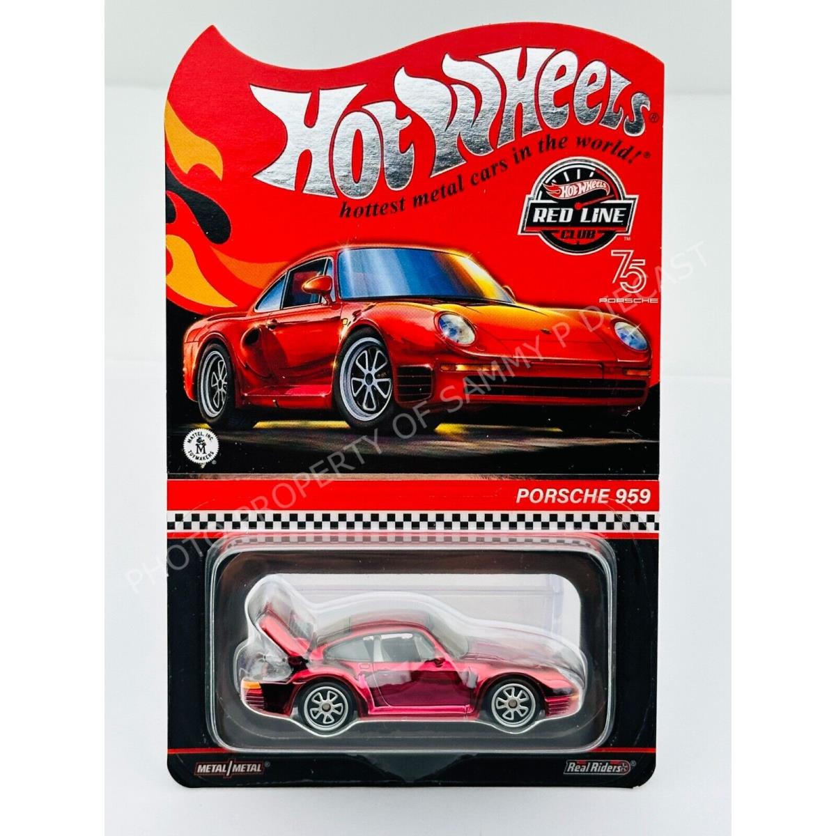 Hot Wheels 2023 Rlc Redline Club Porsche 959 Red