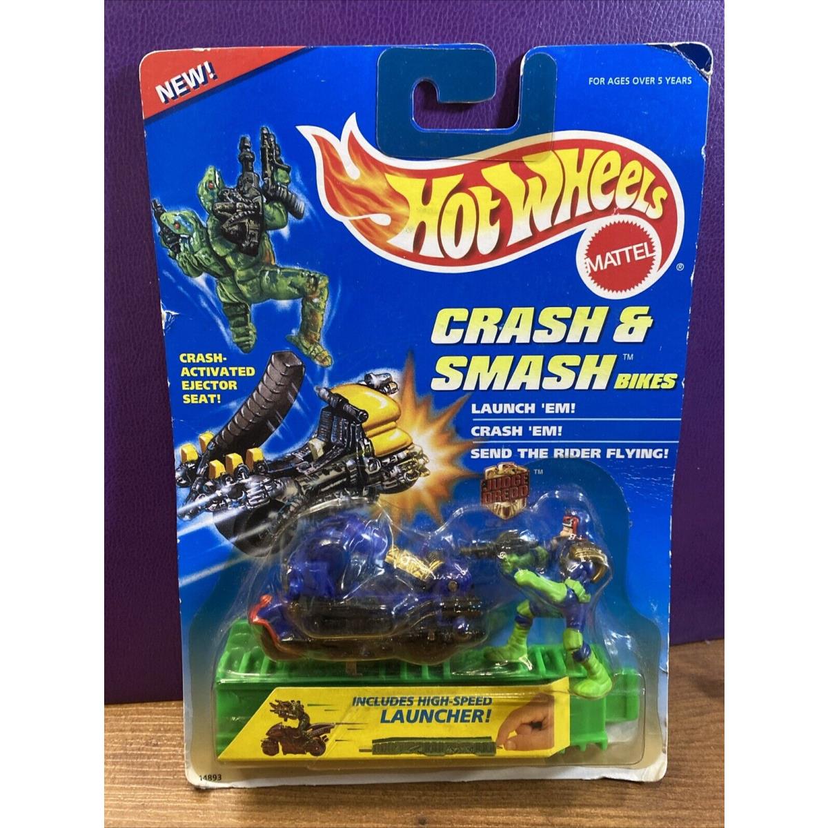 Hot Wheels Crash Smash Bikes Judge Dredd