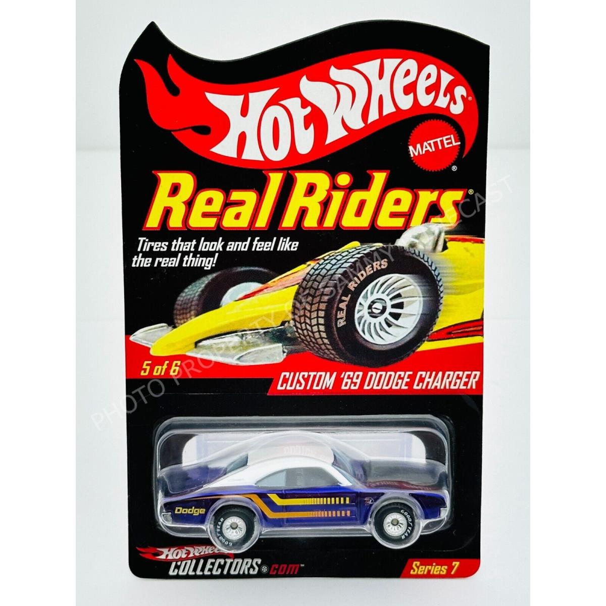 Hot Wheels 2008 Rlc Real Riders Custom 69 Dodge Charger 2251/7500