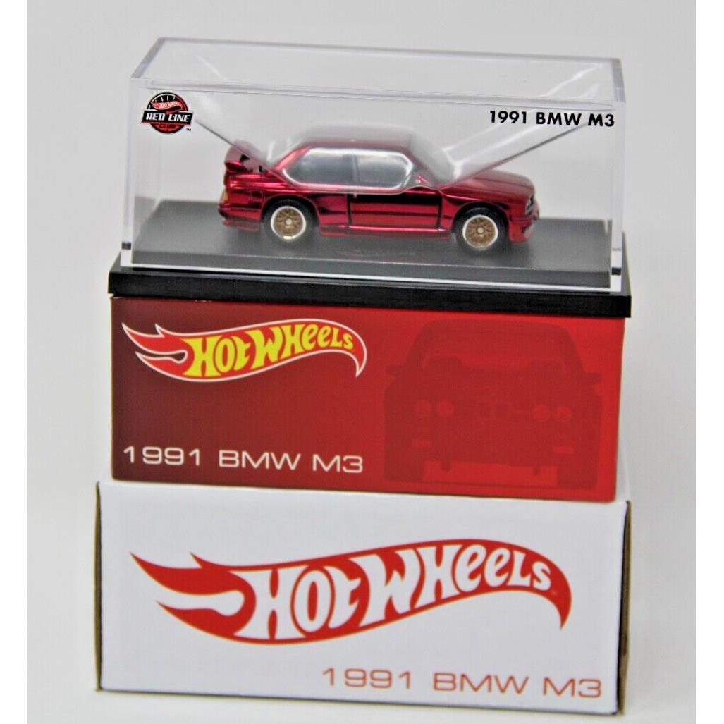 Hot Wheels 2023 Rlc Exclusive 1991 Bmw M3 Red Vhtf