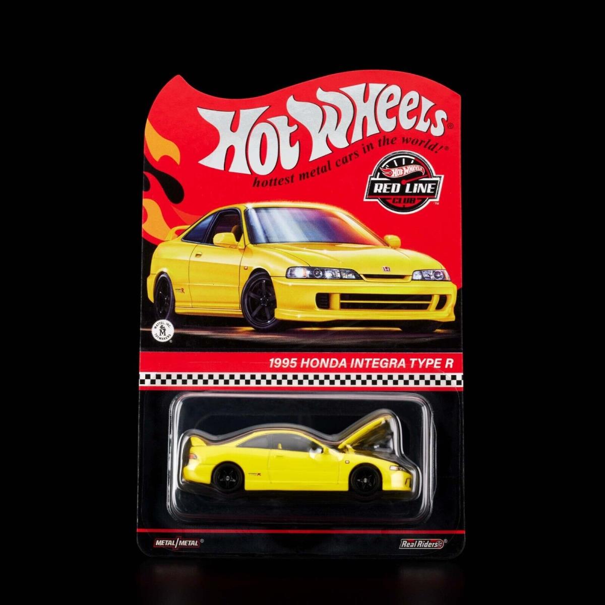 2024 Rlc Exclusive 1995 Honda Integra Type R Yellow Hot Wheels Collectors